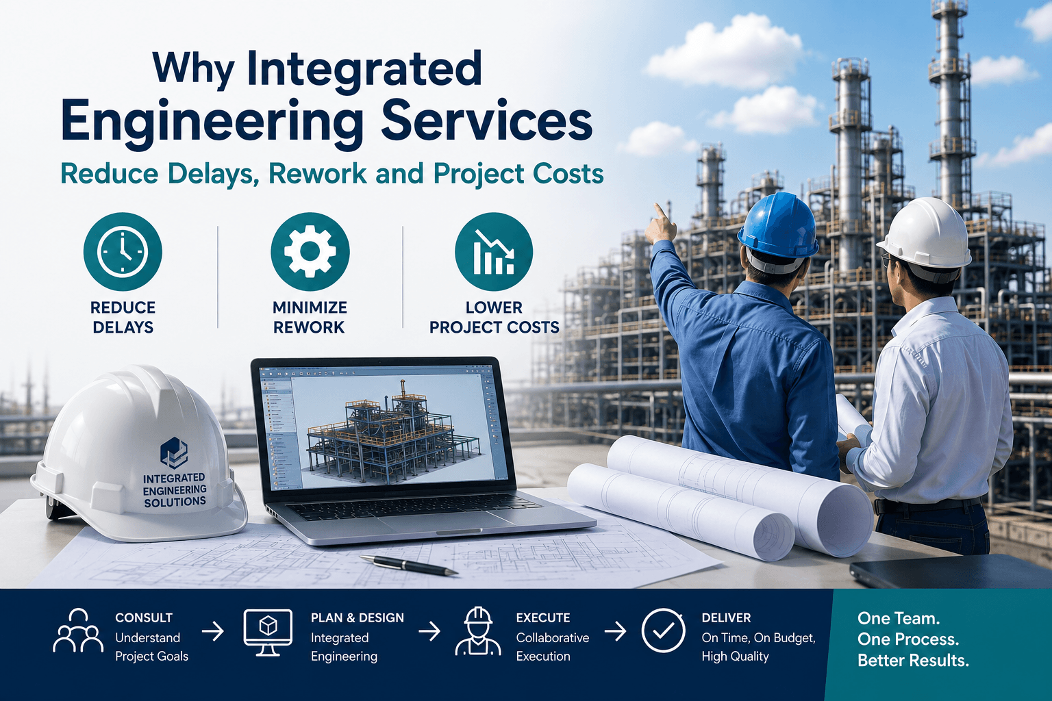 Why Integrated Engineering Services Reduce Delays, Rework and Project Costs